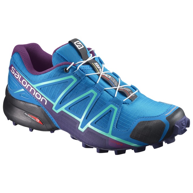 SALOMON SPEEDCROSS 4 W Philippines - Women's Trail Running Shoes - Blue | 987240-COI